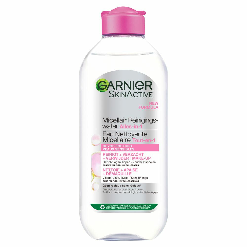 Garnier SkinActive Alles-in-1 Micellair Reinigingswater (400 ml) 1 Stuk - van Garnier - Nu verkrijgbaar bij Mijn Voordeelshop!