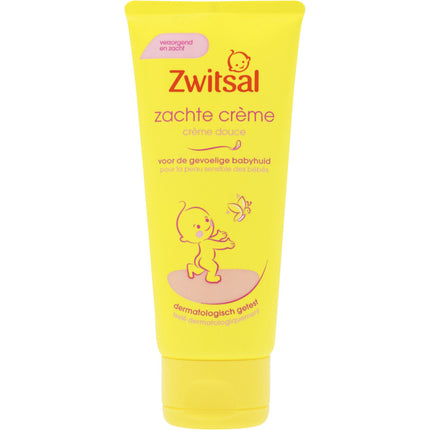 Zwitsal Baby Zachte Crème (100 ml) 1 Stuk - van Zwitsal - Nu verkrijgbaar bij Mijn Voordeelshop!