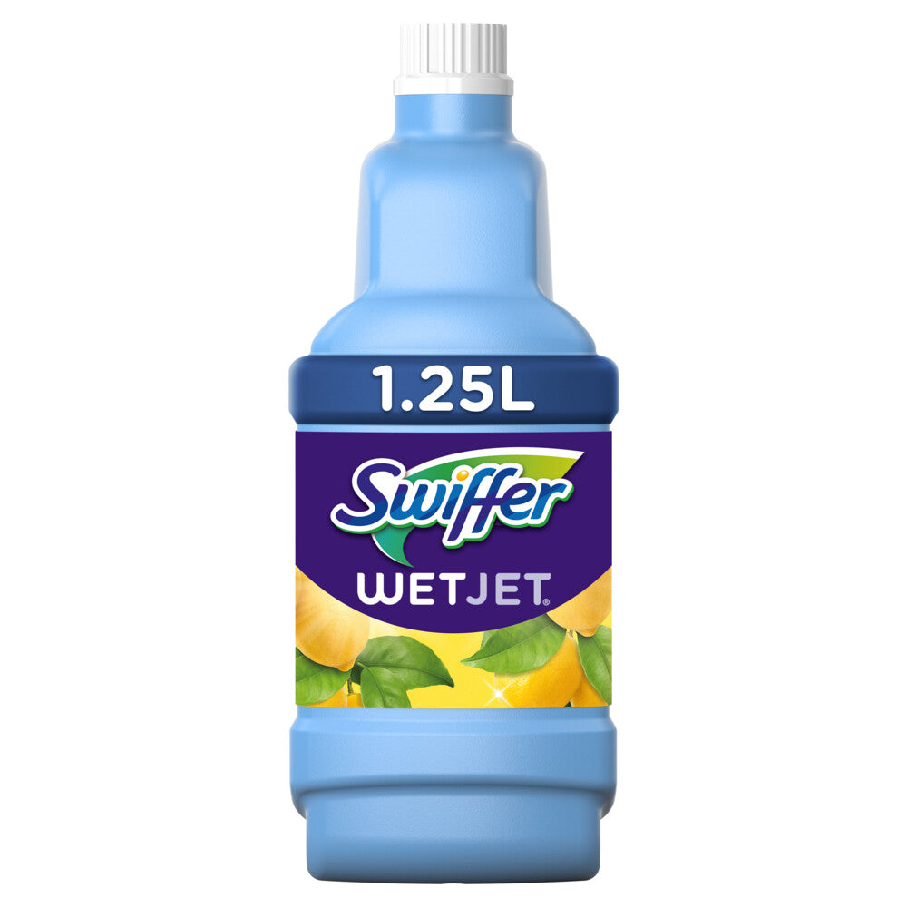 Swiffer WetJet Alles-In-Een Dweilsysteem Reinigingsmiddel Vloer (1,25 Liter) 1 Stuk - van Swiffer - Nu verkrijgbaar bij Mijn Voordeelshop!