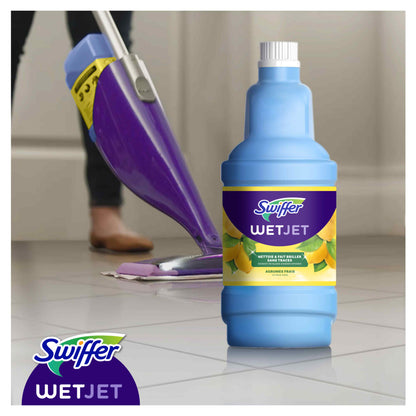 Swiffer WetJet Alles-In-Een Dweilsysteem Reinigingsmiddel Vloer (1,25 Liter) - van Swiffer - Nu verkrijgbaar bij Mijn Voordeelshop!