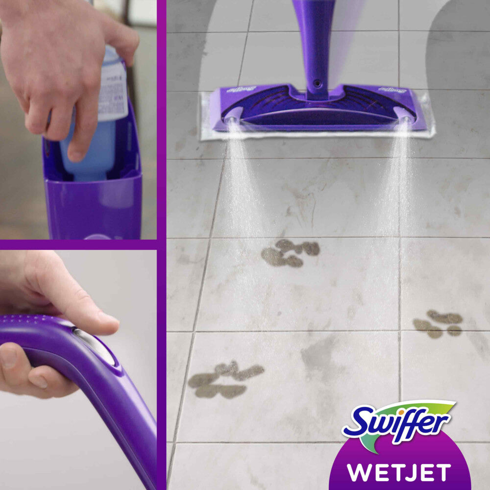 Swiffer WetJet Alles-In-Een Dweilsysteem Reinigingsmiddel Vloer (1,25 Liter) - van Swiffer - Nu verkrijgbaar bij Mijn Voordeelshop!