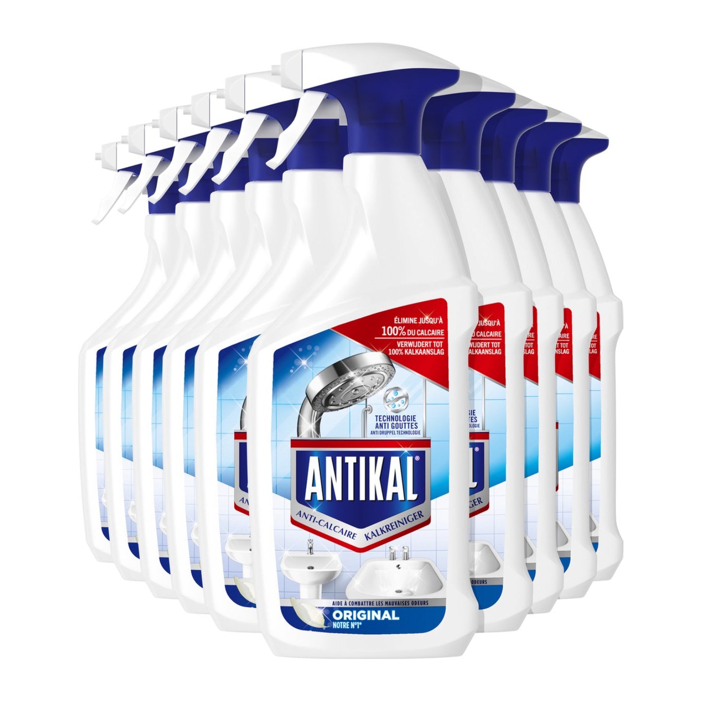 Antikal Classic Kalkreiniger Spray (700 ml) 10 Stuks - van Antikal - Nu verkrijgbaar bij Mijn Voordeelshop!