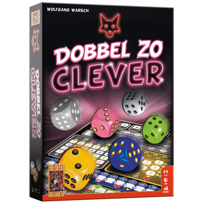 999 Games Dobbel Zo Clever Dobbelspel - van 999 Games - Nu verkrijgbaar bij Mijn Voordeelshop!