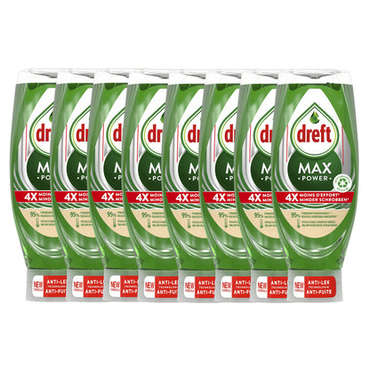 Dreft Max Power Original Afwasmiddel (640 ml) 8 Stuks - van Dreft - Nu verkrijgbaar bij Mijn Voordeelshop!