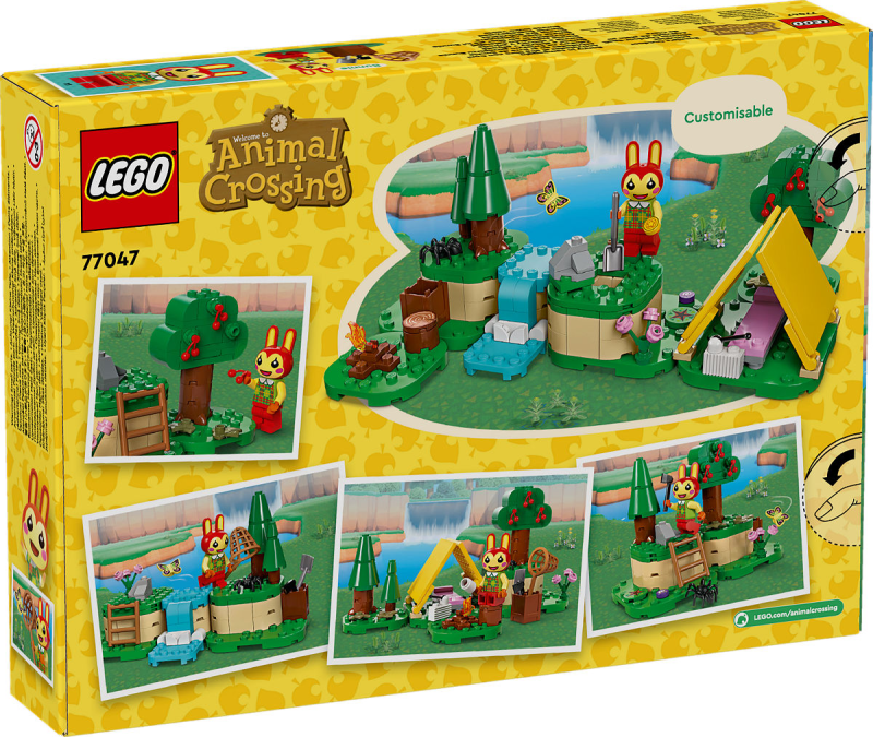 LEGO Animal Crossing Kamperen met Bunnie 77047 - van LEGO - Nu verkrijgbaar bij Mijn Voordeelshop!