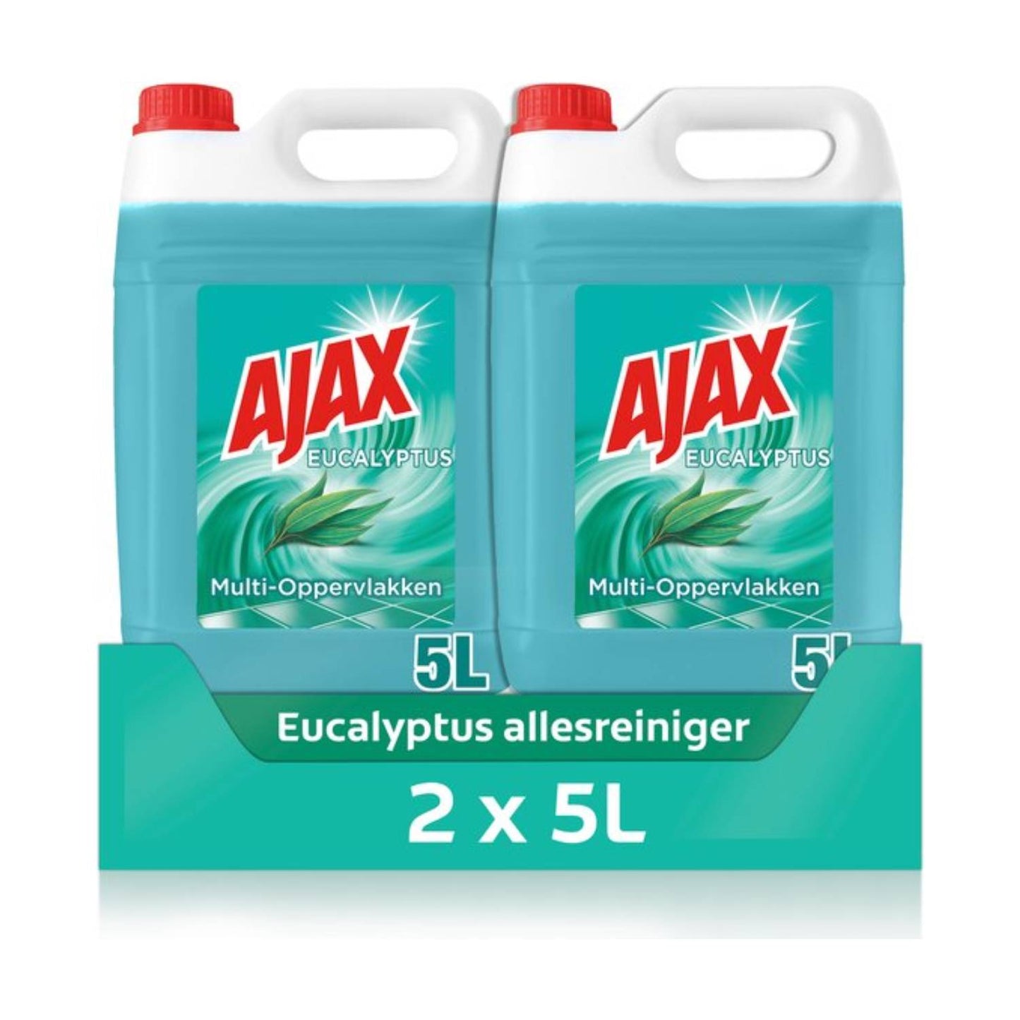 Ajax Eucalyptus Allesreiniger (5 Liter) 2 Stuks - van Ajax - Nu verkrijgbaar bij Mijn Voordeelshop!