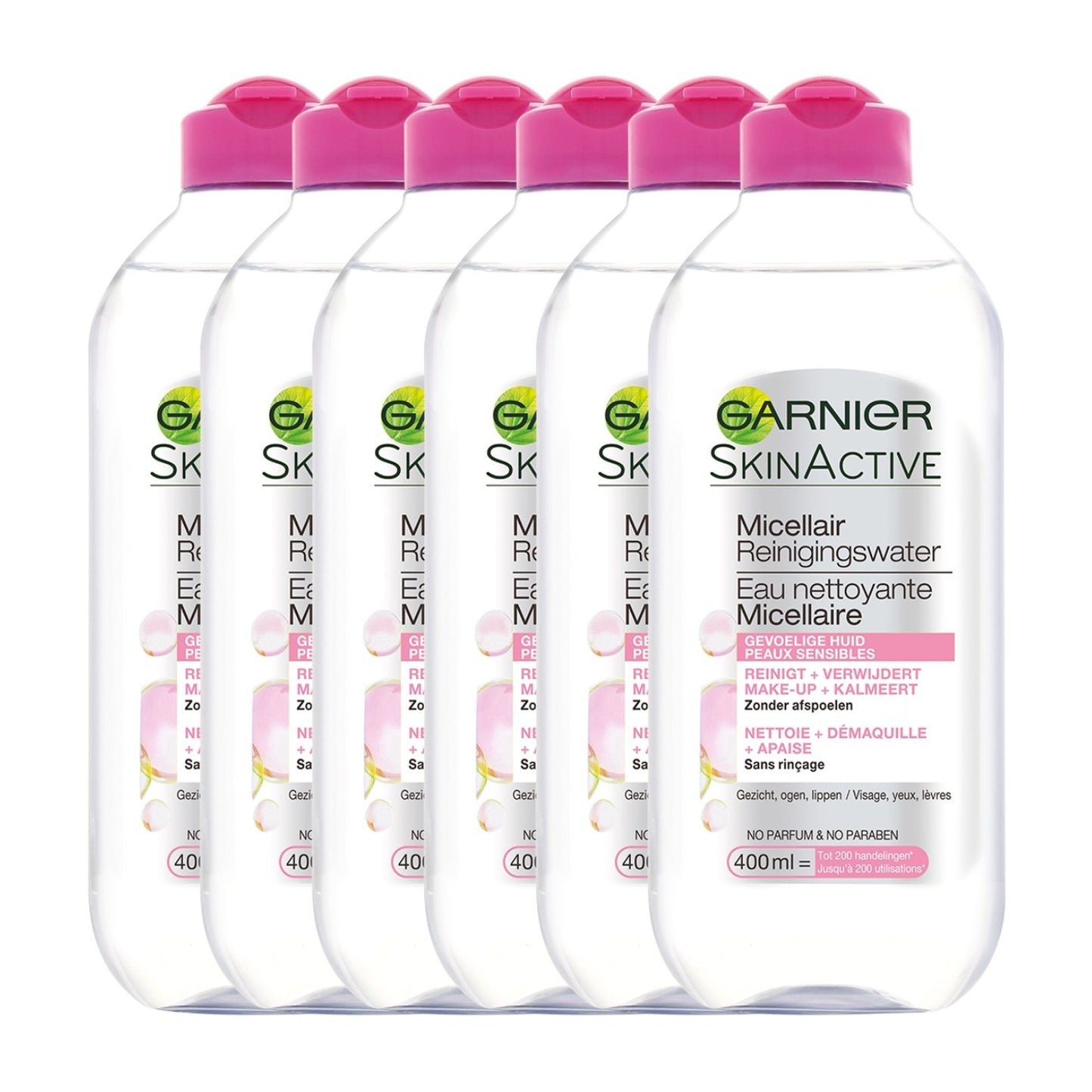 Garnier SkinActive Alles-in-1 Micellair Reinigingswater (400 ml) 6 Stuks - van Garnier - Nu verkrijgbaar bij Mijn Voordeelshop!