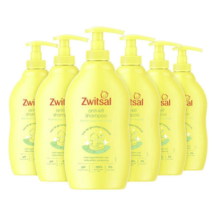 Zwitsal Baby Anti-Klit Shampoo (400 ml) 6 Stuks - van Zwitsal - Nu verkrijgbaar bij Mijn Voordeelshop!