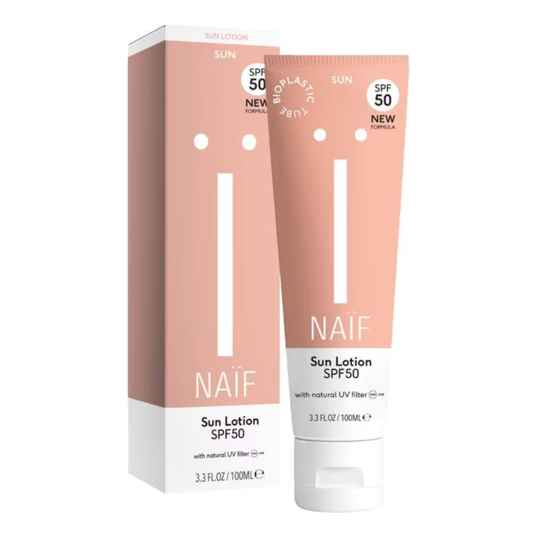 Naïf Zonnebrand Lotion Lichaam SPF 50 (100 ML) - van Naif - Nu verkrijgbaar bij Mijn Voordeelshop!