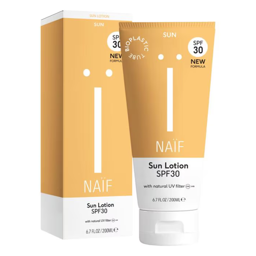 Naïf Zonnebrand Lotion Lichaam SPF 30 (200 ML) - van Naif - Nu verkrijgbaar bij Mijn Voordeelshop!