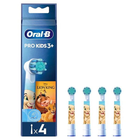 Oral-B Pro Kids Lion King Opzetborstel 4 Opzetborstels - van Oral B - Nu verkrijgbaar bij Mijn Voordeelshop!