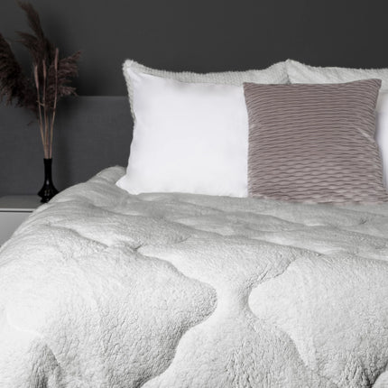 Sleeptime Lazy Teddy Dekbed Zonder Overtrek Grijs - van Sleeptime - Nu verkrijgbaar bij Mijn Voordeelshop!
