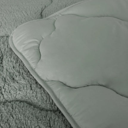 Sleeptime Lazy Teddy Dekbed Zonder Overtrek Donker Groen - van Sleeptime - Nu verkrijgbaar bij Mijn Voordeelshop!
