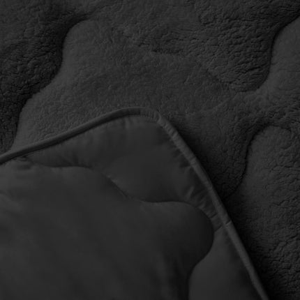 Sleeptime Lazy Teddy Dekbed Zonder Overtrek Antraciet - van Sleeptime - Nu verkrijgbaar bij Mijn Voordeelshop!