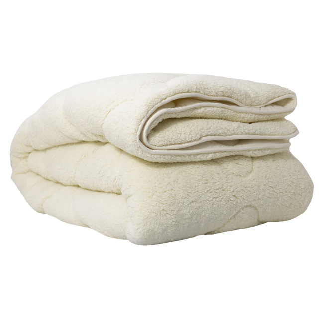 Sleeptime Lazy Teddy Dekbed Zonder Overtrek Creme 240 x 200 - van Sleeptime - Nu verkrijgbaar bij Mijn Voordeelshop!