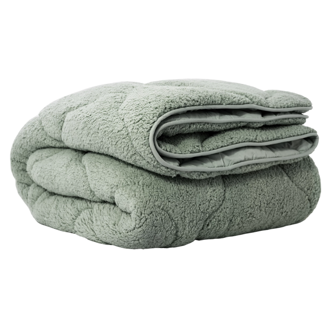 Sleeptime Lazy Teddy Dekbed Zonder Overtrek Donker Groen 240 x 200 - van Sleeptime - Nu verkrijgbaar bij Mijn Voordeelshop!