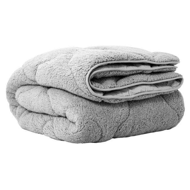Sleeptime Lazy Teddy Dekbed Zonder Overtrek Grijs 240 x 200 - van Sleeptime - Nu verkrijgbaar bij Mijn Voordeelshop!