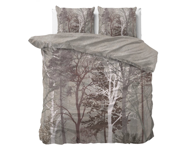 Dreamhouse Nature Indre Grijs Dekbedovertrek 220 - van Dreamhouse - Nu verkrijgbaar bij Mijn Voordeelshop!