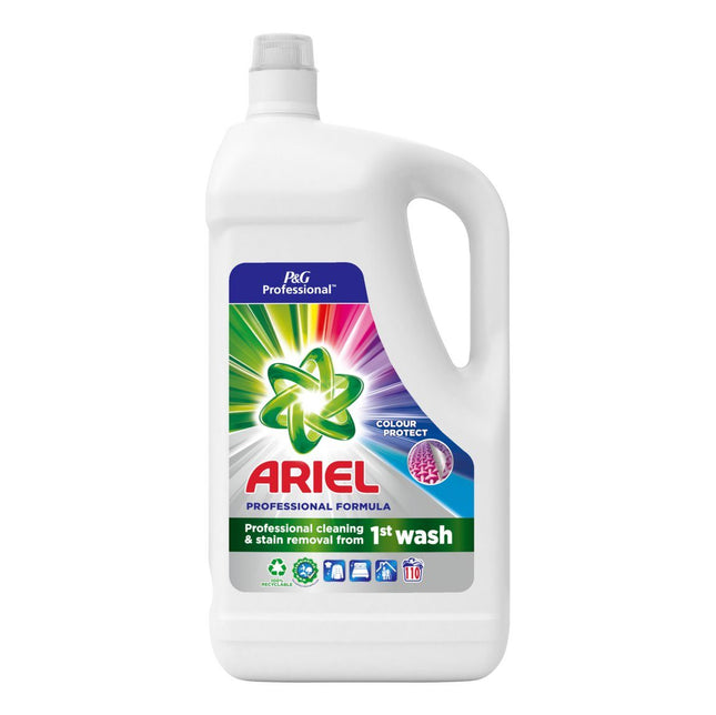 Ariel Professional Wasmiddel Vloeibaar Kleur (4,95 Liter) (110 Wasbeurten) - van Ariel - Nu verkrijgbaar bij Mijn Voordeelshop!