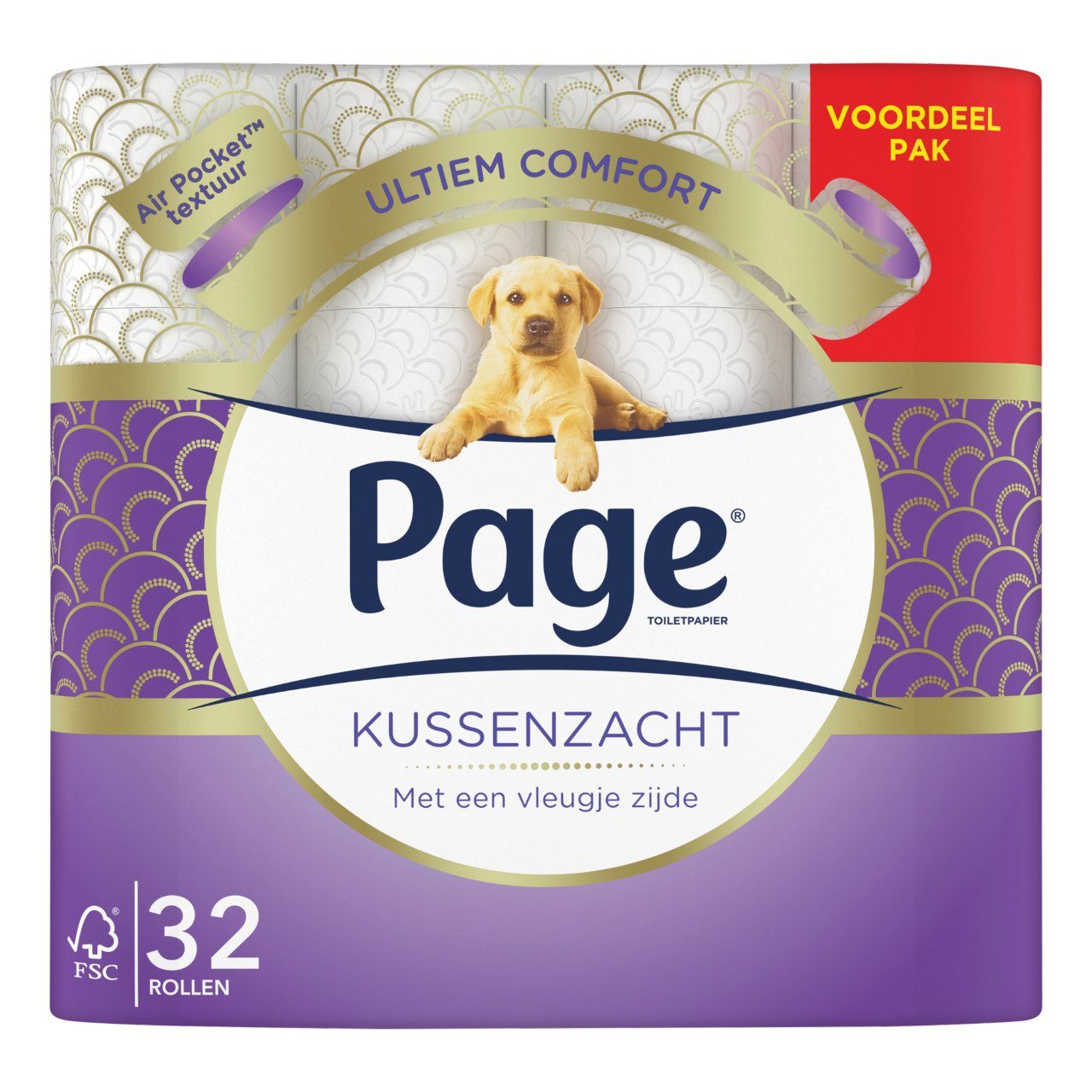 Page Toiletpapier Kussenzacht (32 Rollen) - van Page - Nu verkrijgbaar bij Mijn Voordeelshop!