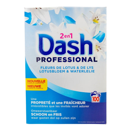 Dash Professional 2in1 Lotus & Lelie Waspoeder (100 Wasbeurten) (6.6 Kilo) - van Dash - Nu verkrijgbaar bij Mijn Voordeelshop!
