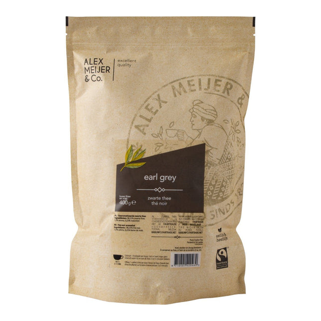 Alex Meijer Thee Los Earl Grey (400 Gram) - van Alex Meijer - Nu verkrijgbaar bij Mijn Voordeelshop!