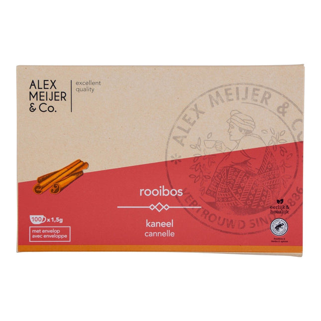 Alex Meijer Rooibos Thee RFA (100 stuks x 1,5 gram m/e) - van Alex Meijer - Nu verkrijgbaar bij Mijn Voordeelshop!