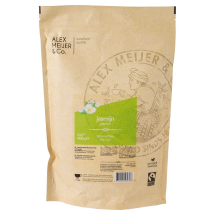 Alex Meijer Thee Los Groen-Jasmijn (400 Gram) - van Alex Meijer - Nu verkrijgbaar bij Mijn Voordeelshop!
