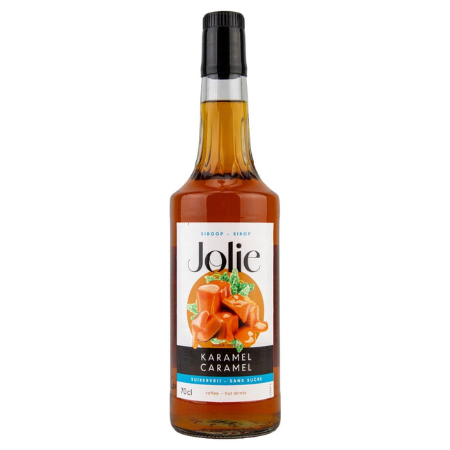 JOLIE Siroop Karamel suikervrij (70cl) - 1 Fles - van JOLIE - Nu verkrijgbaar bij Mijn Voordeelshop!
