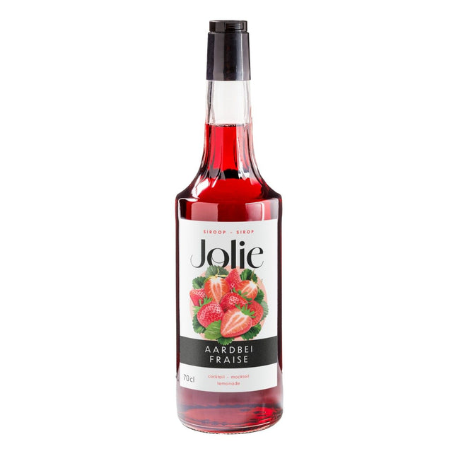 JOLIE Siroop Aardbei (70 cl) - 1 Fles - van JOLIE - Nu verkrijgbaar bij Mijn Voordeelshop!