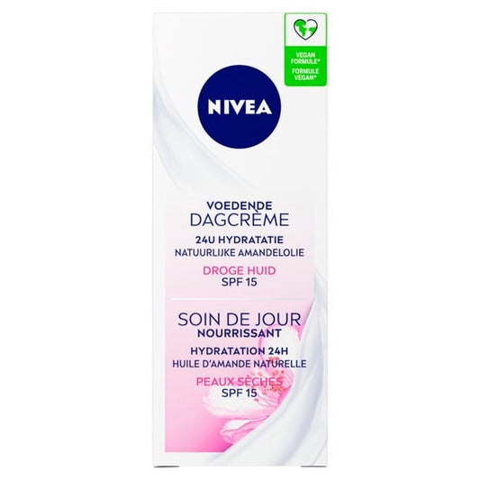 Nivea Voedende Dagcrème met SPF15 (50 ml) - van Nivea - Nu verkrijgbaar bij Mijn Voordeelshop!