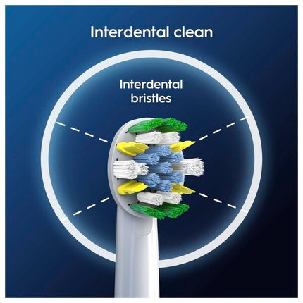 Oral-B Pro Floss Action Opzetborstels Wit (4 Stuks) - van Oral B - Nu verkrijgbaar bij Mijn Voordeelshop!