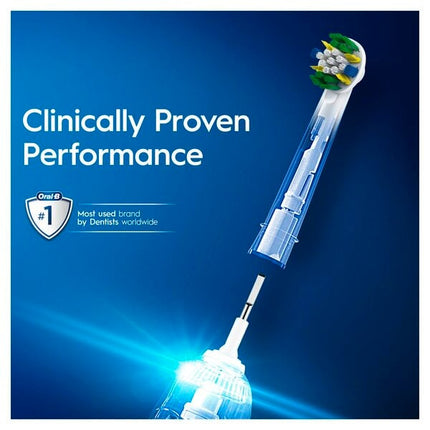 Oral-B Pro Floss Action Opzetborstels Wit (4 Stuks) - van Oral B - Nu verkrijgbaar bij Mijn Voordeelshop!