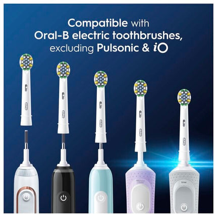 Oral-B Pro Floss Action Opzetborstels Wit (4 Stuks) - van Oral B - Nu verkrijgbaar bij Mijn Voordeelshop!