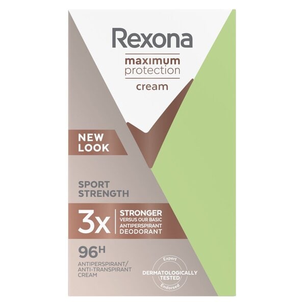 Rexona Women Maximum Protection Sport Strength Antitranspirant Cream Stick (45 ml)