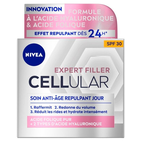 Nivea CELLular Anti-Age SPF30 45+ Dagcrème (50 ml) - van Nivea - Nu verkrijgbaar bij Mijn Voordeelshop!