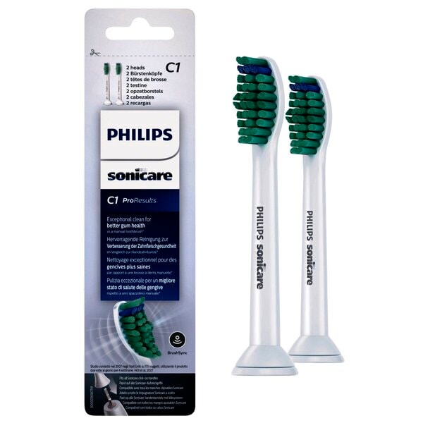 Philips Sonicare ProResults HX6012/07 Opzetborstels (wit, 2 stuks)