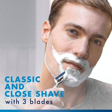 Gillette Mach3 Turbo Scheermesjes (5 st.) - van Gillette - Nu verkrijgbaar bij Mijn Voordeelshop!