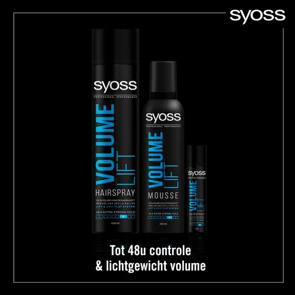 Syoss Volume Lift Haarspray (400 ml) - van Syoss - Nu verkrijgbaar bij Mijn Voordeelshop!