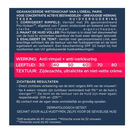 L'Oréal Paris Revitalift Laser X3 SPF25 Anti-Aging Dagcrème (50 ml) - van L'Oréal Paris - Nu verkrijgbaar bij Mijn Voordeelshop!