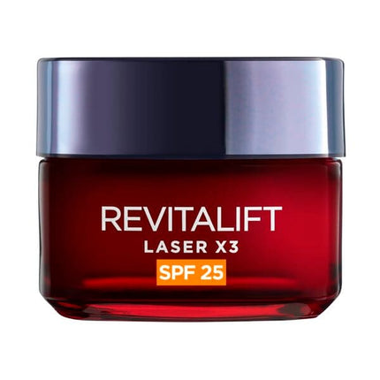 L'Oréal Paris Revitalift Laser X3 SPF25 Anti-Aging Dagcrème (50 ml) - van L'Oréal Paris - Nu verkrijgbaar bij Mijn Voordeelshop!