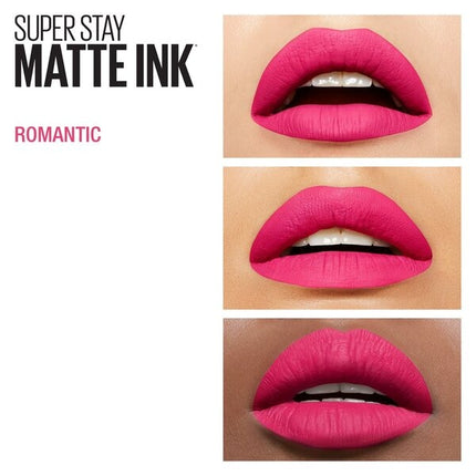 Maybelline New York SuperStay Matte Ink 30 Romantic Lipstick (5 ml) - van Maybelline New York - Nu verkrijgbaar bij Mijn Voordeelshop!