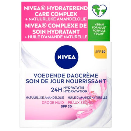 Nivea SPF30 24H Hydration Voedende Dagcrème (50 ml) - van Nivea - Nu verkrijgbaar bij Mijn Voordeelshop!