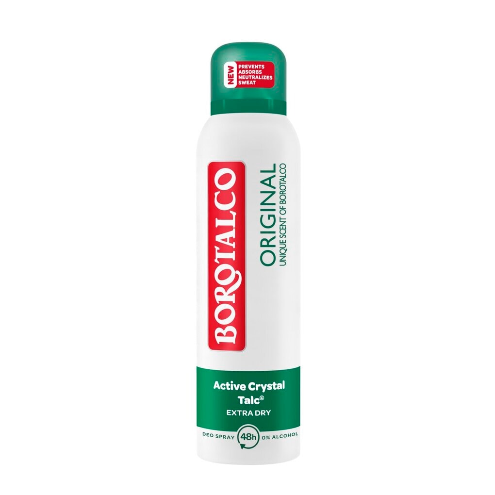 Borotalco Original Deodorant Spray (150 ml) 1 Stuk - van Borotalco - Nu verkrijgbaar bij Mijn Voordeelshop!