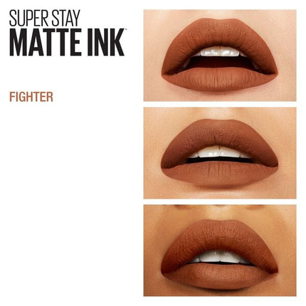 Maybelline New York SuperStay Matte Ink 75 Fighter Lipstick (5 ml) - van Maybelline New York - Nu verkrijgbaar bij Mijn Voordeelshop!
