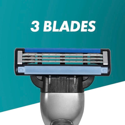 Gillette Mach3 Scheermesjes (25 Stuks) - van Gillette - Nu verkrijgbaar bij Mijn Voordeelshop!