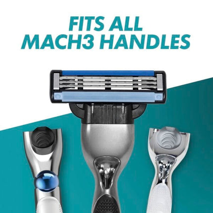 Gillette Mach3 Scheermesjes (25 Stuks) - van Gillette - Nu verkrijgbaar bij Mijn Voordeelshop!
