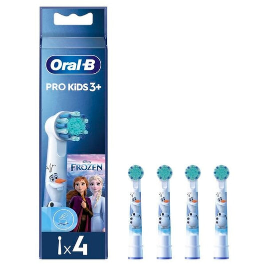 Oral-B Stages Kids Power Disney Frozen Opzetborstels (4 Opzetborstels) - van Oral B - Nu verkrijgbaar bij Mijn Voordeelshop!