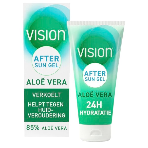Vision Aloë Vera Aftersun Gel (180 ml) - van Vision - Nu verkrijgbaar bij Mijn Voordeelshop!