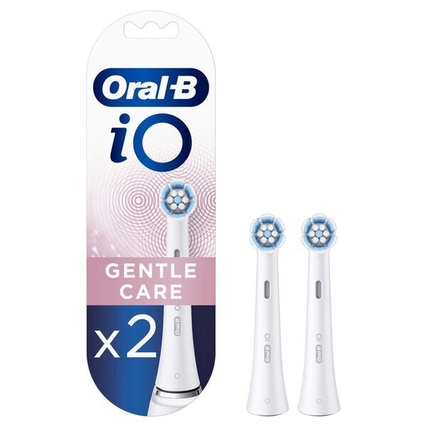 Oral-B iO Gentle Care Opzetborstels Wit (2 Stuks) - van Oral B - Nu verkrijgbaar bij Mijn Voordeelshop!